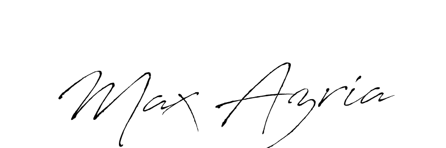 Design your own signature with our free online signature maker. With this signature software, you can create a handwritten (Antro_Vectra) signature for name Max Azria. Max Azria signature style 6 images and pictures png