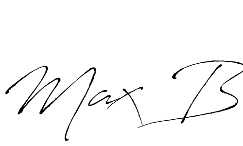 Use a signature maker to create a handwritten signature online. With this signature software, you can design (Antro_Vectra) your own signature for name Max B. Max B signature style 6 images and pictures png