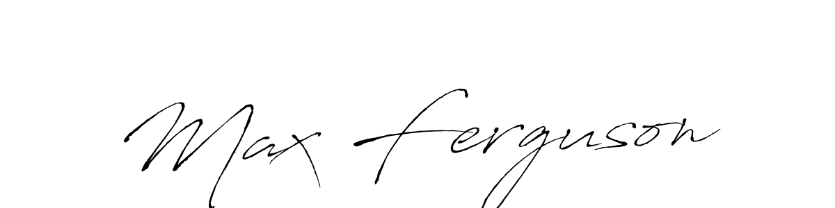 How to make Max Ferguson name signature. Use Antro_Vectra style for creating short signs online. This is the latest handwritten sign. Max Ferguson signature style 6 images and pictures png