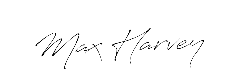 The best way (Antro_Vectra) to make a short signature is to pick only two or three words in your name. The name Max Harvey include a total of six letters. For converting this name. Max Harvey signature style 6 images and pictures png