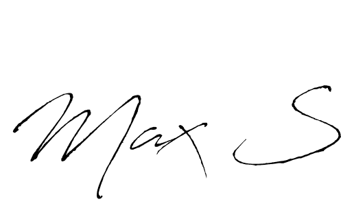 It looks lik you need a new signature style for name Max S. Design unique handwritten (Antro_Vectra) signature with our free signature maker in just a few clicks. Max S signature style 6 images and pictures png