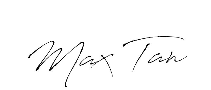 Create a beautiful signature design for name Max Tan. With this signature (Antro_Vectra) fonts, you can make a handwritten signature for free. Max Tan signature style 6 images and pictures png