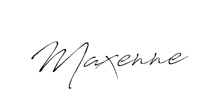 How to make Maxenne name signature. Use Antro_Vectra style for creating short signs online. This is the latest handwritten sign. Maxenne signature style 6 images and pictures png