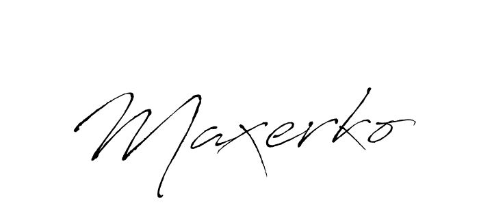 You should practise on your own different ways (Antro_Vectra) to write your name (Maxerko) in signature. don't let someone else do it for you. Maxerko signature style 6 images and pictures png