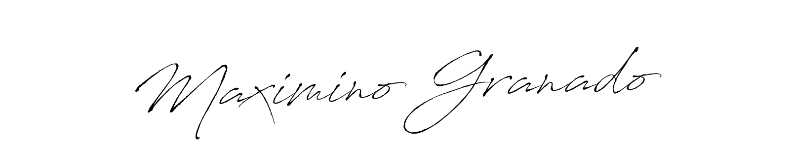 It looks lik you need a new signature style for name Maximino Granado. Design unique handwritten (Antro_Vectra) signature with our free signature maker in just a few clicks. Maximino Granado signature style 6 images and pictures png