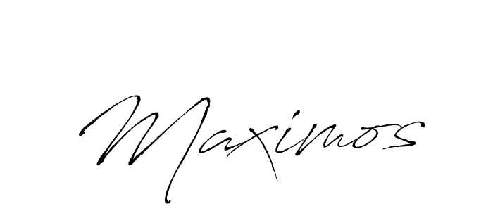 You should practise on your own different ways (Antro_Vectra) to write your name (Maximos) in signature. don't let someone else do it for you. Maximos signature style 6 images and pictures png