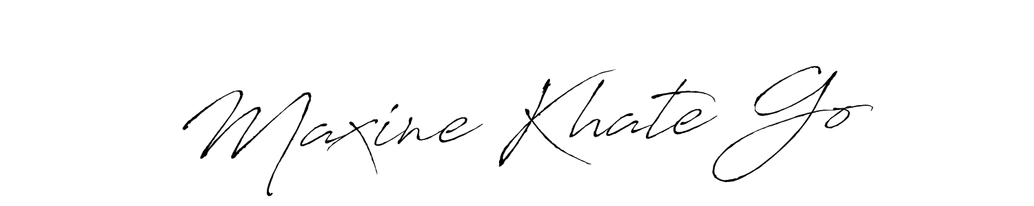 Antro_Vectra is a professional signature style that is perfect for those who want to add a touch of class to their signature. It is also a great choice for those who want to make their signature more unique. Get Maxine Khate Go name to fancy signature for free. Maxine Khate Go signature style 6 images and pictures png