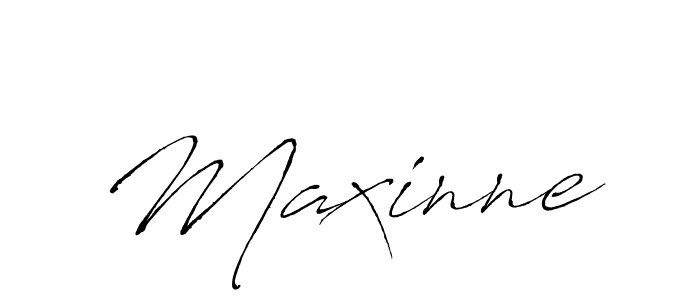 How to make Maxinne signature? Antro_Vectra is a professional autograph style. Create handwritten signature for Maxinne name. Maxinne signature style 6 images and pictures png