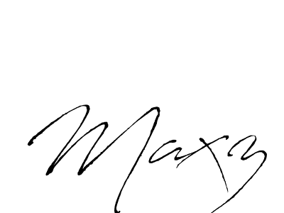 Maxz stylish signature style. Best Handwritten Sign (Antro_Vectra) for my name. Handwritten Signature Collection Ideas for my name Maxz. Maxz signature style 6 images and pictures png
