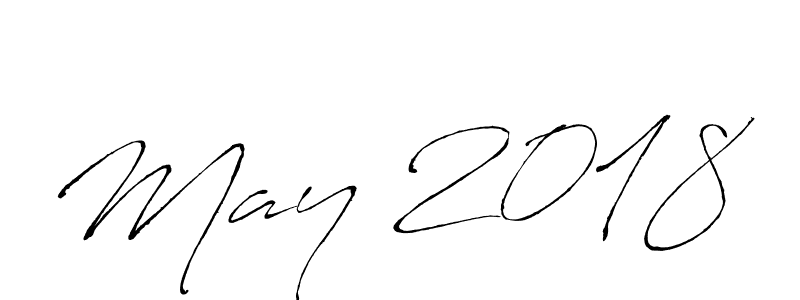 Make a beautiful signature design for name May 2018. Use this online signature maker to create a handwritten signature for free. May 2018 signature style 6 images and pictures png