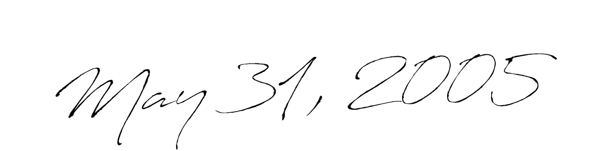 How to make May 31, 2005 signature? Antro_Vectra is a professional autograph style. Create handwritten signature for May 31, 2005 name. May 31, 2005 signature style 6 images and pictures png