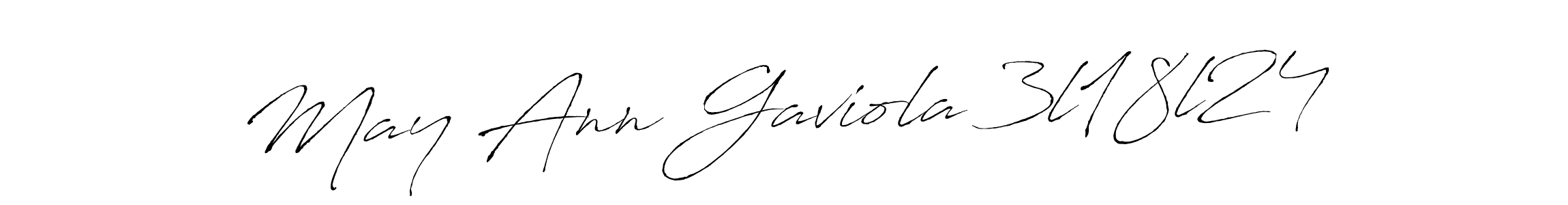 Here are the top 10 professional signature styles for the name May Ann Gaviola 3l18l24. These are the best autograph styles you can use for your name. May Ann Gaviola 3l18l24 signature style 6 images and pictures png