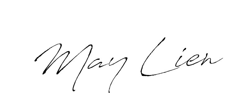 Check out images of Autograph of May Lien name. Actor May Lien Signature Style. Antro_Vectra is a professional sign style online. May Lien signature style 6 images and pictures png