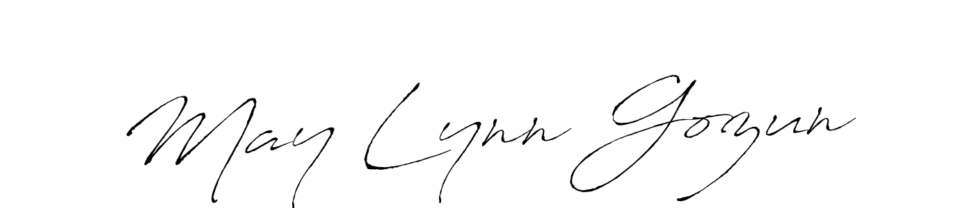 Once you've used our free online signature maker to create your best signature Antro_Vectra style, it's time to enjoy all of the benefits that May Lynn Gozun name signing documents. May Lynn Gozun signature style 6 images and pictures png