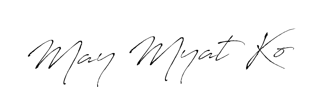 Make a beautiful signature design for name May Myat Ko. Use this online signature maker to create a handwritten signature for free. May Myat Ko signature style 6 images and pictures png