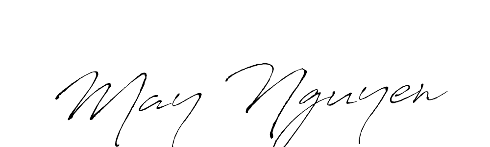 Use a signature maker to create a handwritten signature online. With this signature software, you can design (Antro_Vectra) your own signature for name May Nguyen. May Nguyen signature style 6 images and pictures png