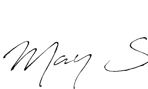 Antro_Vectra is a professional signature style that is perfect for those who want to add a touch of class to their signature. It is also a great choice for those who want to make their signature more unique. Get May S name to fancy signature for free. May S signature style 6 images and pictures png