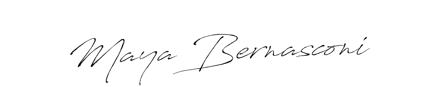 Design your own signature with our free online signature maker. With this signature software, you can create a handwritten (Antro_Vectra) signature for name Maya Bernasconi. Maya Bernasconi signature style 6 images and pictures png