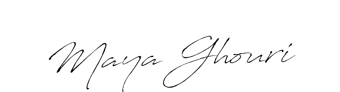 Also You can easily find your signature by using the search form. We will create Maya Ghouri name handwritten signature images for you free of cost using Antro_Vectra sign style. Maya Ghouri signature style 6 images and pictures png