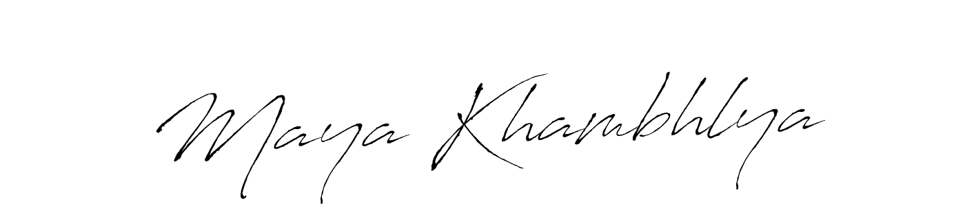 You can use this online signature creator to create a handwritten signature for the name Maya Khambhlya. This is the best online autograph maker. Maya Khambhlya signature style 6 images and pictures png