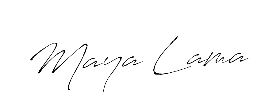 Make a beautiful signature design for name Maya Lama. Use this online signature maker to create a handwritten signature for free. Maya Lama signature style 6 images and pictures png