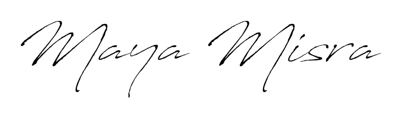 Download transparent PNG signature for name Maya Misra styled with Antro_Vectra font. Ready to paste directly into PDF and Word agreements. Maya Misra signature style 6 images and pictures png
