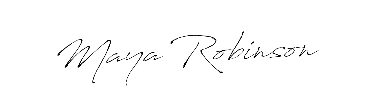 The best way (Antro_Vectra) to make a short signature is to pick only two or three words in your name. The name Maya Robinson include a total of six letters. For converting this name. Maya Robinson signature style 6 images and pictures png