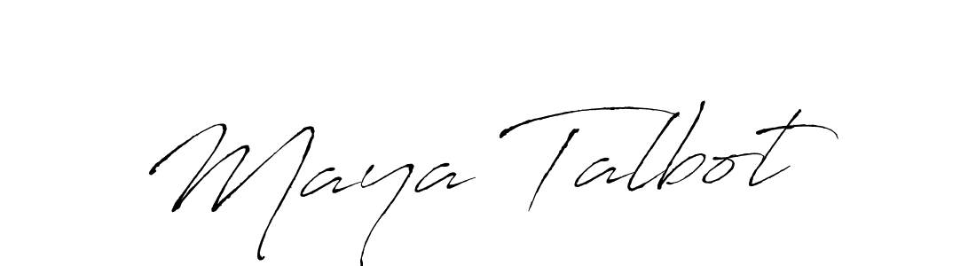 You can use this online signature creator to create a handwritten signature for the name Maya Talbot. This is the best online autograph maker. Maya Talbot signature style 6 images and pictures png