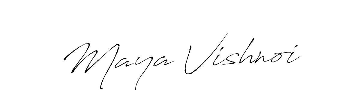 It looks lik you need a new signature style for name Maya Vishnoi. Design unique handwritten (Antro_Vectra) signature with our free signature maker in just a few clicks. Maya Vishnoi signature style 6 images and pictures png