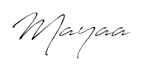 Antro_Vectra is a professional signature style that is perfect for those who want to add a touch of class to their signature. Get Mayaa name fancy signature for free. Mayaa signature style 6 images and pictures png