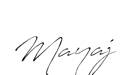 Mayaj stylish signature style. Best Handwritten Sign (Antro_Vectra) for my name. Handwritten Signature Collection Ideas for my name Mayaj. Mayaj signature style 6 images and pictures png