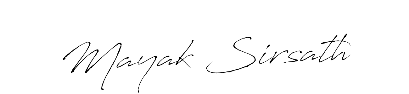 Make a short Mayak Sirsath signature style. Manage your documents anywhere anytime using Antro_Vectra. Create and add eSignatures, submit forms, share and send files easily. Mayak Sirsath signature style 6 images and pictures png