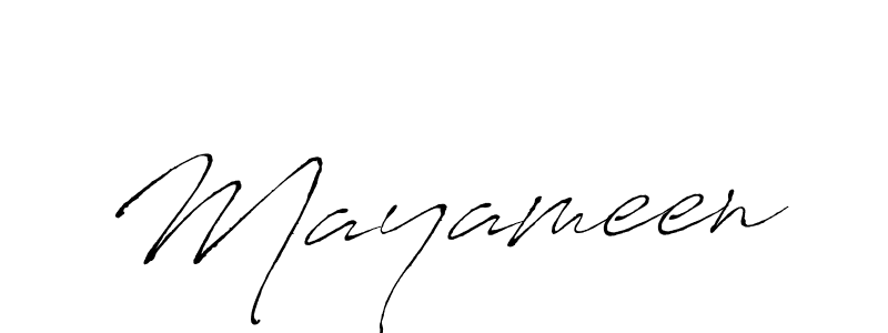 How to make Mayameen name signature. Use Antro_Vectra style for creating short signs online. This is the latest handwritten sign. Mayameen signature style 6 images and pictures png