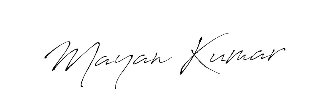 Make a beautiful signature design for name Mayan Kumar. Use this online signature maker to create a handwritten signature for free. Mayan Kumar signature style 6 images and pictures png