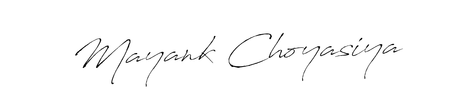 How to make Mayank Choyasiya signature? Antro_Vectra is a professional autograph style. Create handwritten signature for Mayank Choyasiya name. Mayank Choyasiya signature style 6 images and pictures png