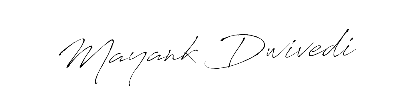 Make a beautiful signature design for name Mayank Dwivedi. With this signature (Antro_Vectra) style, you can create a handwritten signature for free. Mayank Dwivedi signature style 6 images and pictures png