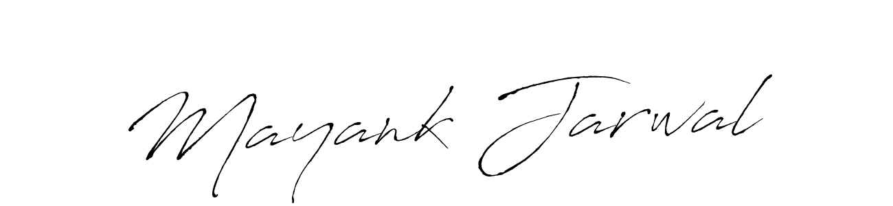 Mayank Jarwal stylish signature style. Best Handwritten Sign (Antro_Vectra) for my name. Handwritten Signature Collection Ideas for my name Mayank Jarwal. Mayank Jarwal signature style 6 images and pictures png