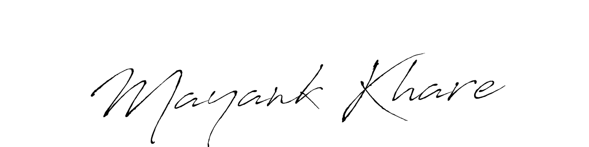 Also we have Mayank Khare name is the best signature style. Create professional handwritten signature collection using Antro_Vectra autograph style. Mayank Khare signature style 6 images and pictures png