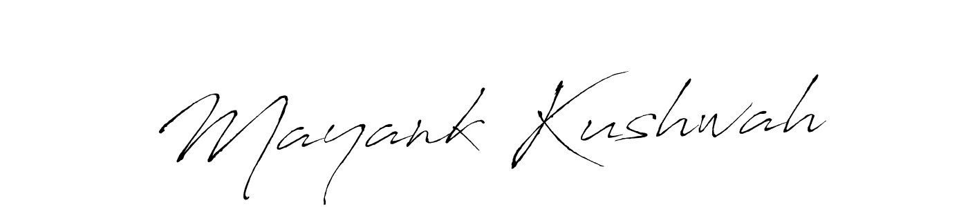 This is the best signature style for the Mayank Kushwah name. Also you like these signature font (Antro_Vectra). Mix name signature. Mayank Kushwah signature style 6 images and pictures png