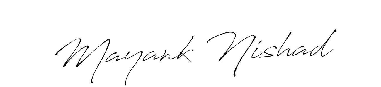 Make a beautiful signature design for name Mayank Nishad. Use this online signature maker to create a handwritten signature for free. Mayank Nishad signature style 6 images and pictures png