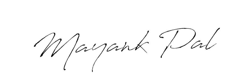 Design your own signature with our free online signature maker. With this signature software, you can create a handwritten (Antro_Vectra) signature for name Mayank Pal. Mayank Pal signature style 6 images and pictures png