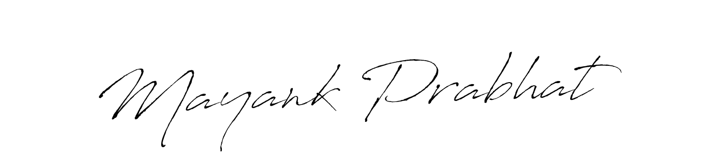 You can use this online signature creator to create a handwritten signature for the name Mayank Prabhat. This is the best online autograph maker. Mayank Prabhat signature style 6 images and pictures png