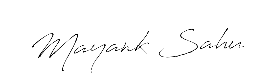 Also we have Mayank Sahu name is the best signature style. Create professional handwritten signature collection using Antro_Vectra autograph style. Mayank Sahu signature style 6 images and pictures png