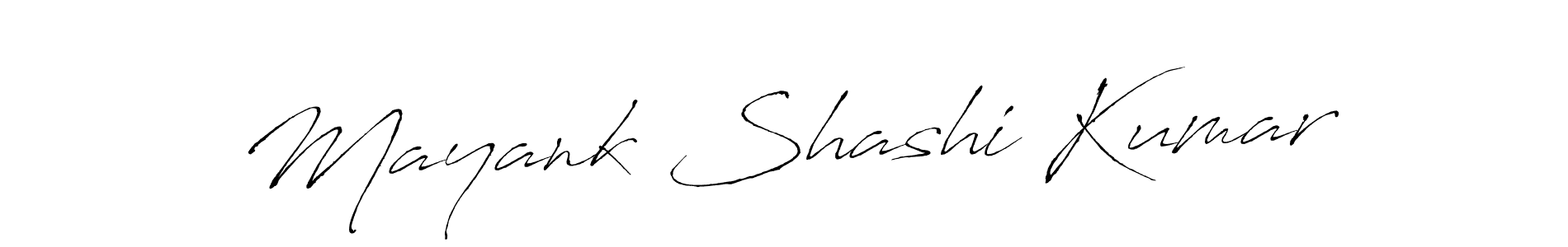 Mayank Shashi Kumar stylish signature style. Best Handwritten Sign (Antro_Vectra) for my name. Handwritten Signature Collection Ideas for my name Mayank Shashi Kumar. Mayank Shashi Kumar signature style 6 images and pictures png
