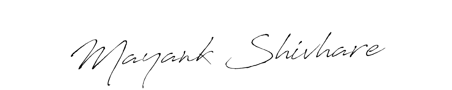 Mayank Shivhare stylish signature style. Best Handwritten Sign (Antro_Vectra) for my name. Handwritten Signature Collection Ideas for my name Mayank Shivhare. Mayank Shivhare signature style 6 images and pictures png