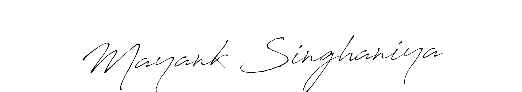 You should practise on your own different ways (Antro_Vectra) to write your name (Mayank Singhaniya) in signature. don't let someone else do it for you. Mayank Singhaniya signature style 6 images and pictures png