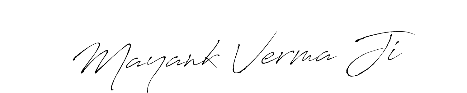 The best way (Antro_Vectra) to make a short signature is to pick only two or three words in your name. The name Mayank Verma Ji include a total of six letters. For converting this name. Mayank Verma Ji signature style 6 images and pictures png