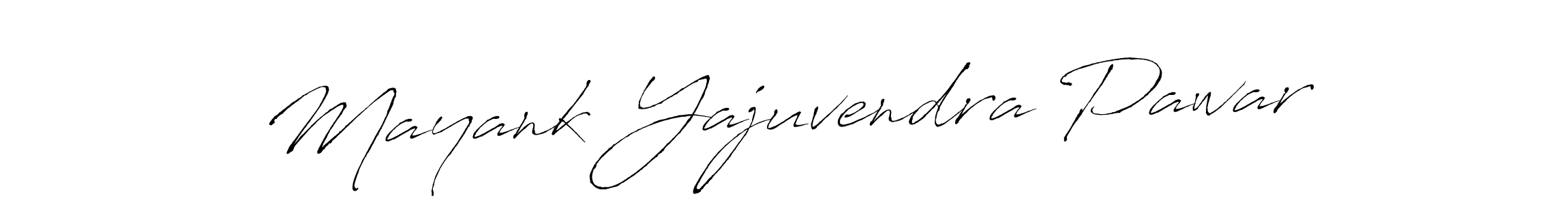 This is the best signature style for the Mayank Yajuvendra Pawar name. Also you like these signature font (Antro_Vectra). Mix name signature. Mayank Yajuvendra Pawar signature style 6 images and pictures png