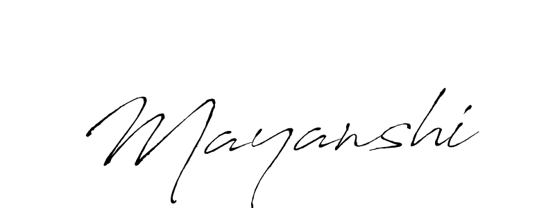 Also we have Mayanshi name is the best signature style. Create professional handwritten signature collection using Antro_Vectra autograph style. Mayanshi signature style 6 images and pictures png