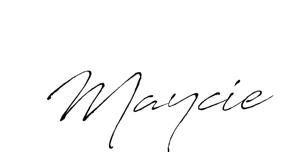 How to make Maycie name signature. Use Antro_Vectra style for creating short signs online. This is the latest handwritten sign. Maycie signature style 6 images and pictures png